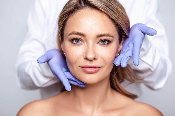 picture of Girl getting anti wrinkle Botox consultation. Cardiff